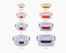 Nest Lock 8-Piece Multicolour Mixed Container Set