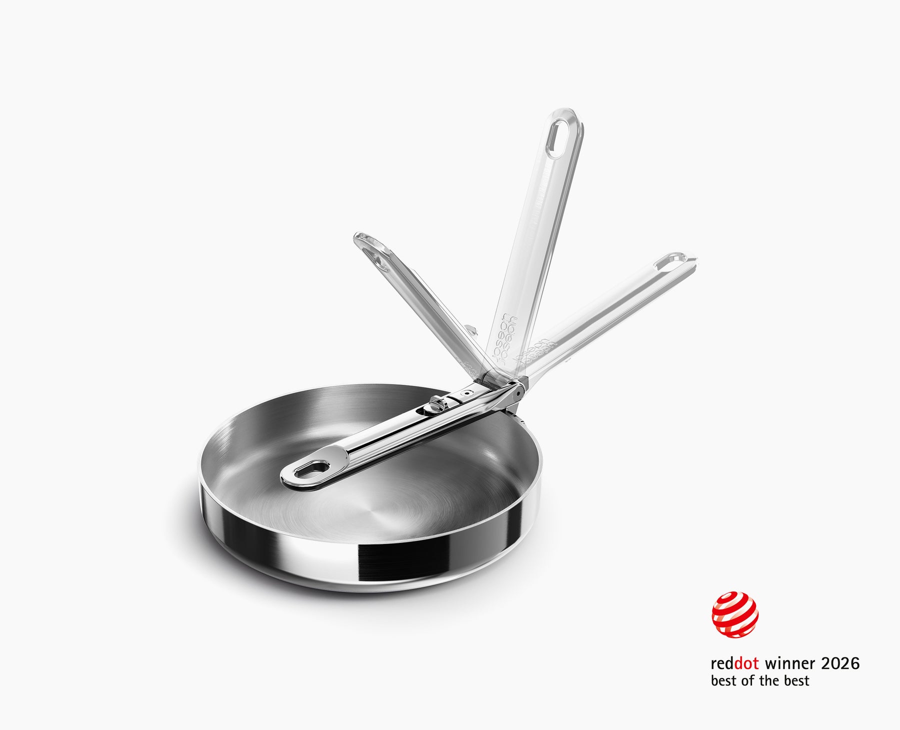 Space Steel Folding Handle 20cm Frying Pan