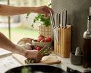 2-piece Bamboo Chopping Board &amp; Knives Set - Image 5