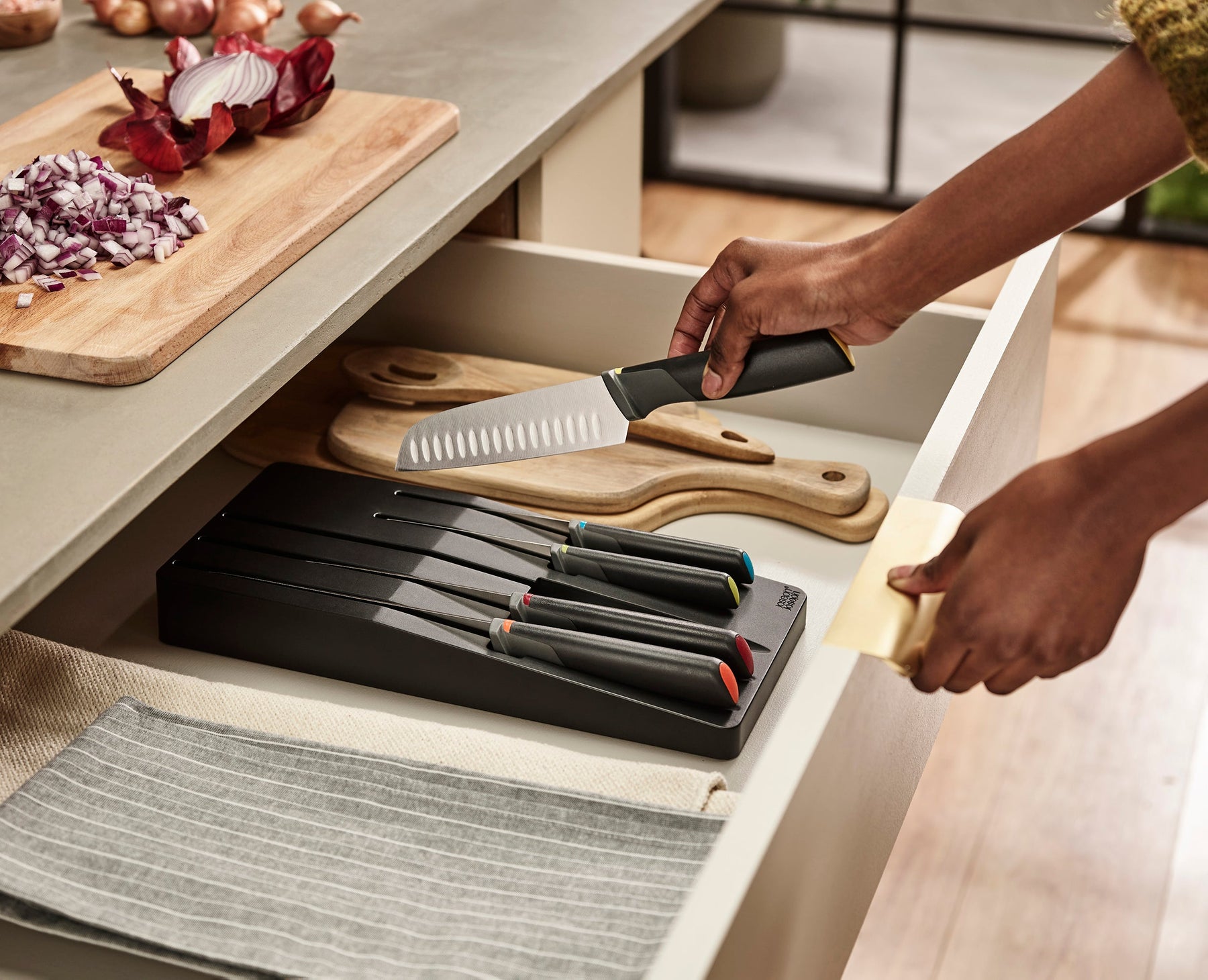 10-piece In-drawer Knife &amp; Utensil Set - 10566 - Image 7