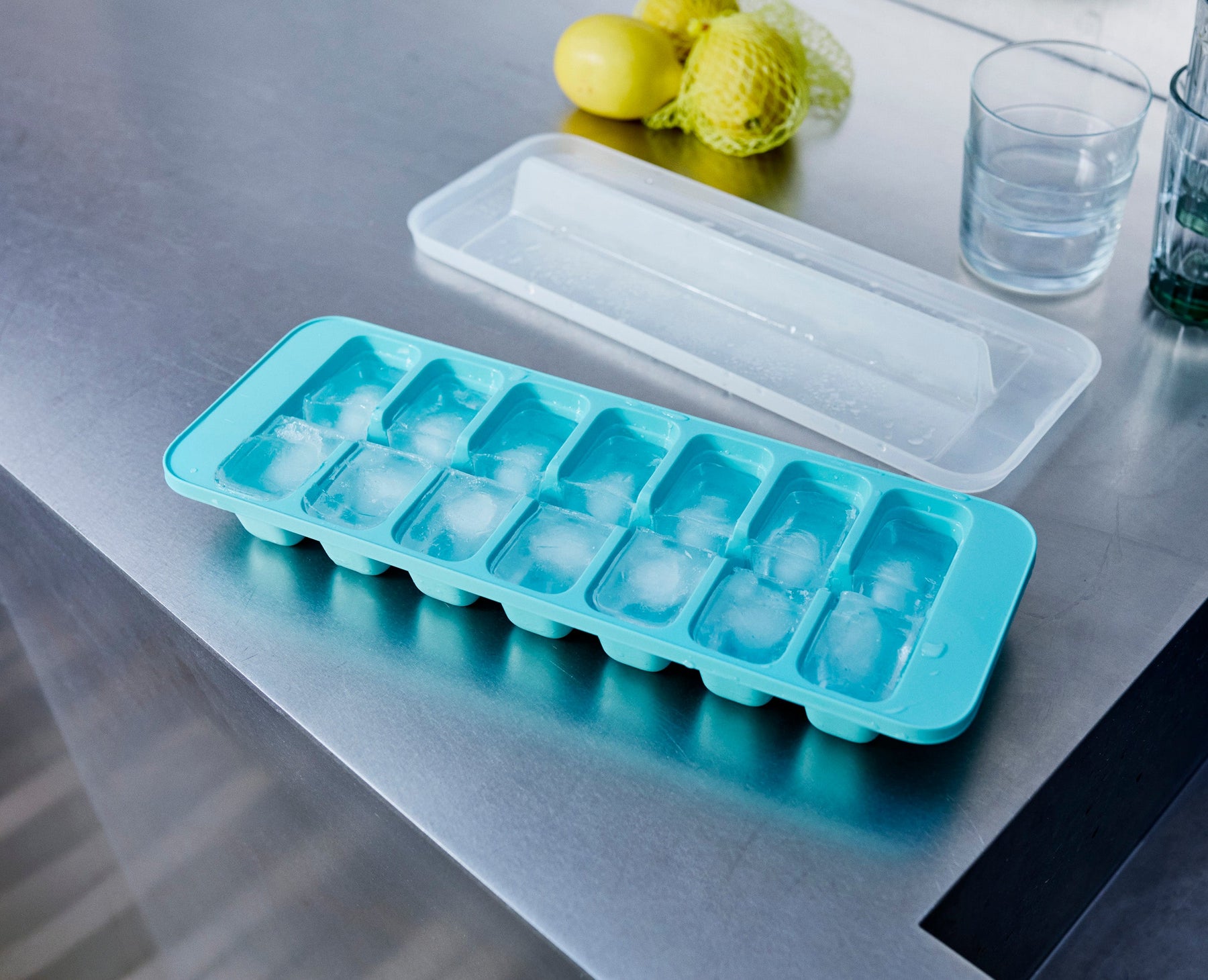 Flow™ Easy-fill Blue Ice-cube Tray (2-pack)