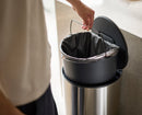 Arc™ 30L Easy-push Stainless-steel Pedal Bin Starter Set
