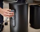 Arc™ 10L Easy-push Matt Black Pedal Bin Starter Set