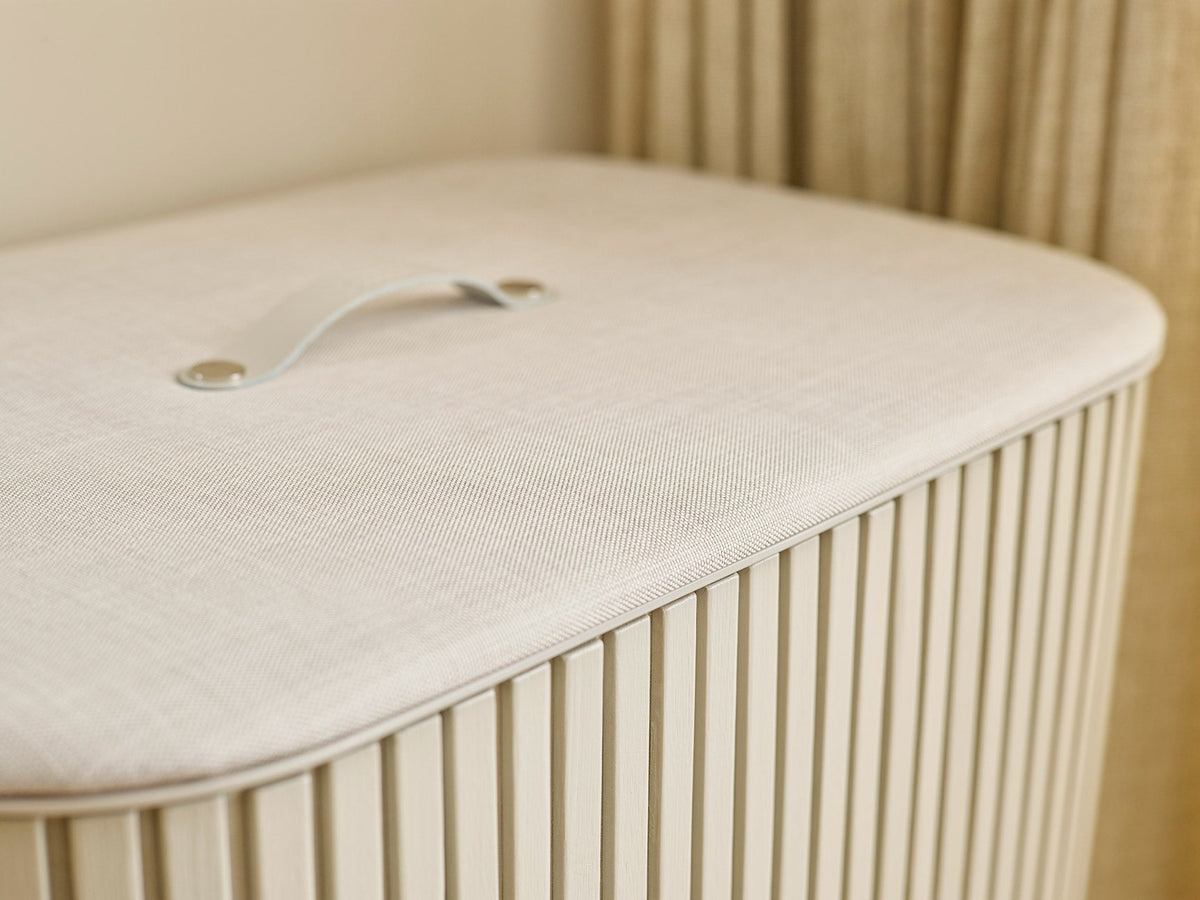 Tota Trio Luxe 90L Ecru Laundry Separation Basket