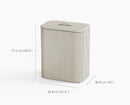 Tota Trio Luxe 90L Ecru Laundry Separation Basket
