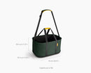2-piece Hold-All 45L Outdoor Laundry Basket &amp; Peg Set