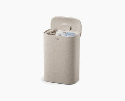 Tota 2 One 60L Pale Mushroom Laundry Basket