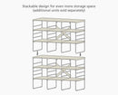 Level™ Plus Large Adjustable Shoe Rack - 55009 - Image 7
