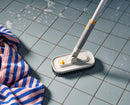 CleanTech™ 2-in-1 Tile Scrubber Tool with Extension Pole