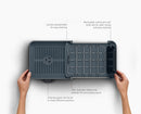 Extend™ Slim Steel Expandable Grey Dish Drainer