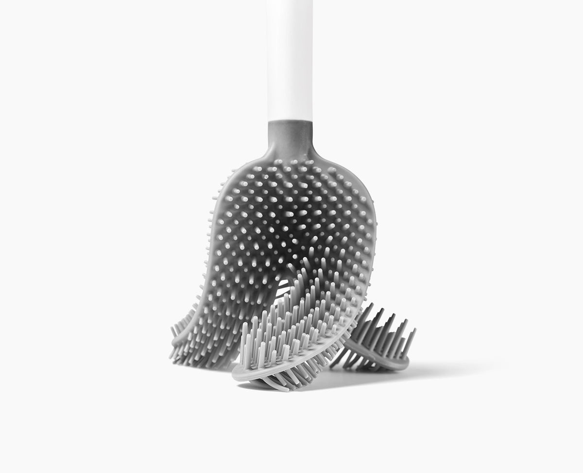 Flex™ 360 Lite Pack of 2 Matt White Toilet Brushes