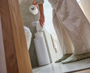 EasyStore™ Gloss White Concealed Toilet Roll Holder