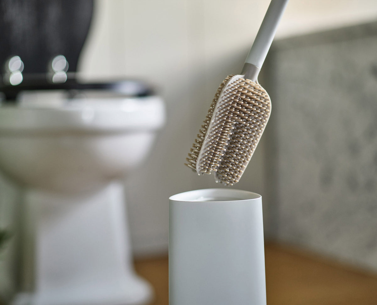 Flex™ 360 Matt Ecru Toilet Brush - 2 pack