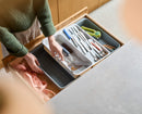 DrawerStore™ Expanding Tiered Cutlery, Utensil &amp; Gadget Organiser