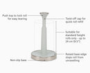 Push&amp;Tear™ Easy-tear Kitchen Roll Holder - 851688 - INFO