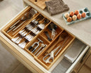 DrawerStore™ Bamboo Expanding Cutlery Organiser - 851696 - Image 3
