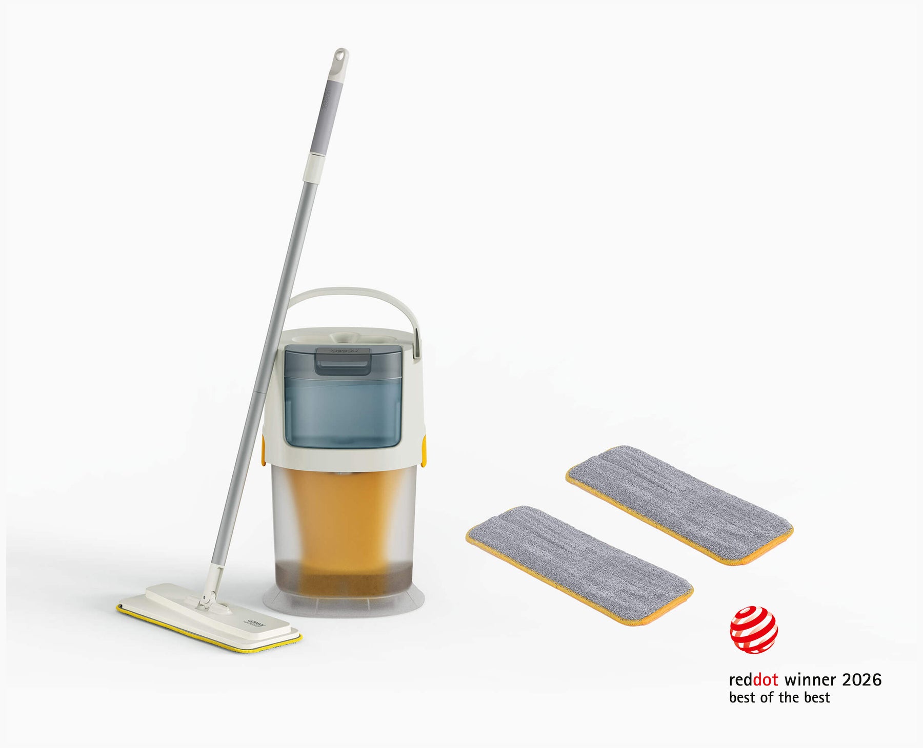 UltraClean Microfibre Floor Mop Cleaning System with Replacement Pads