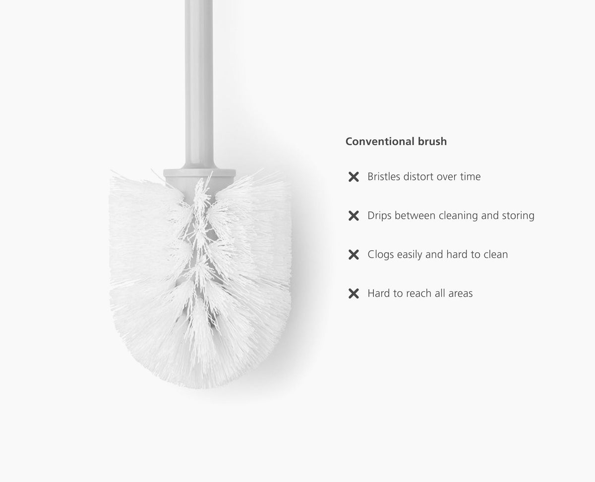 Flex™ 360 Gloss White Toilet Brush