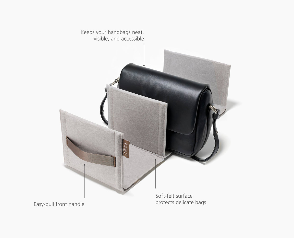 Orderly™ Ecru Wardrobe Handbag Storage Organiser