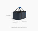 2-piece Black Tota 90L &amp; Hold-All Laundry Basket Set