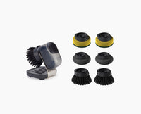 SinkTech™ Compact Soap Dispensing Washing-Up Brush with Steel Stand &amp; Extra Heads
