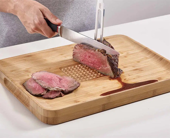 Cut&amp;Carve™ Bamboo Chopping Board - 60142 - Image 2