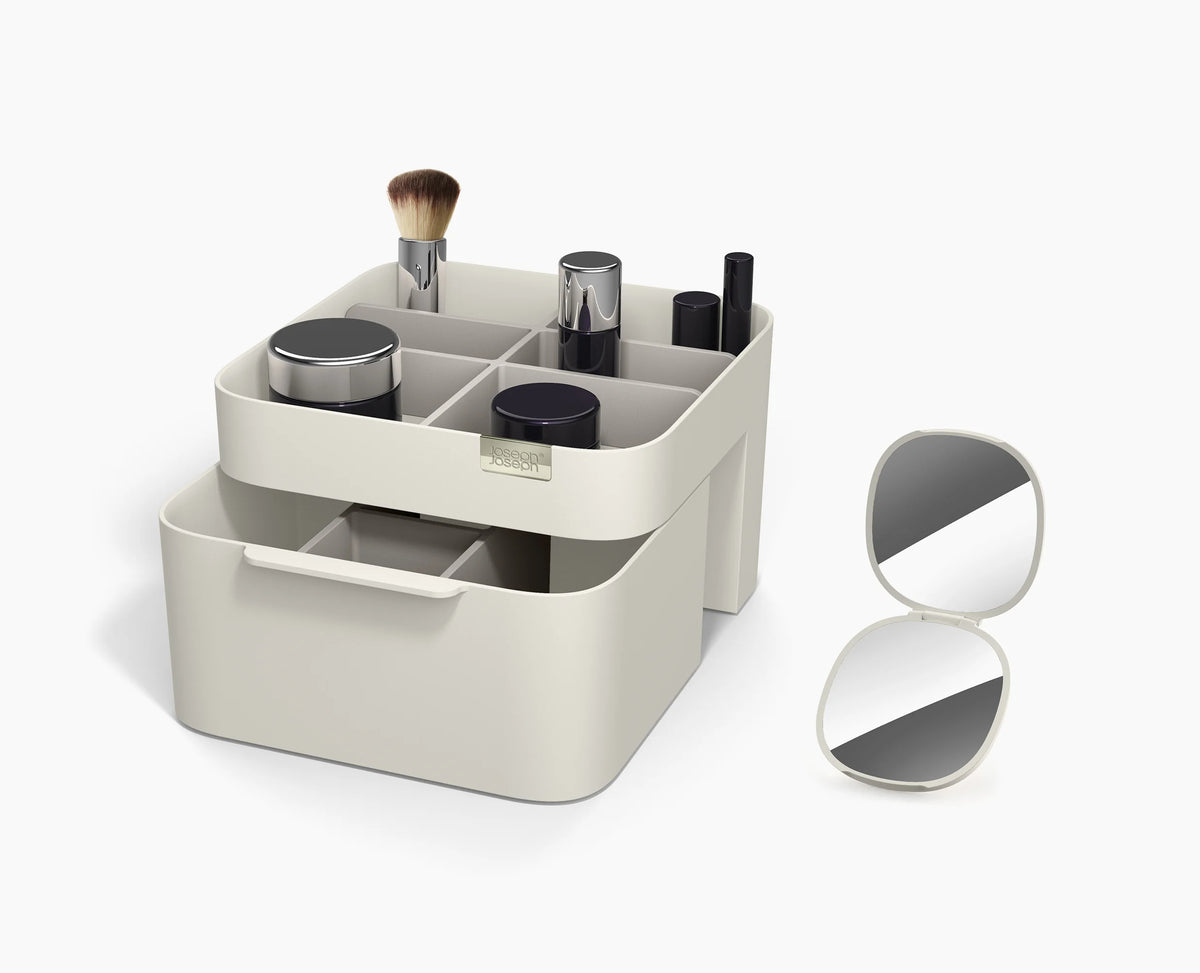 Make Me Up Compact Mirror &amp; Makeup Organiser Set - 75007 - Image 3