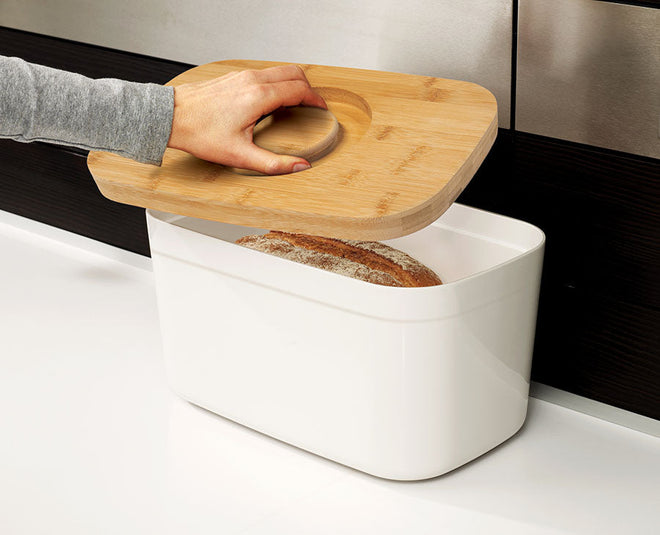 Bread Bin with Bamboo Lid - 81097 - Image 2